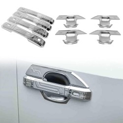 8PCS Side Door Handle Bowl Overlay Cover Trim For Toyota Land Cruiser Prado J250 LC250 2024 2025