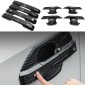 8PCS Side Door Handle Bowl Overlay Cover Trim For Toyota Land Cruiser Prado J250 LC250 2024 2025