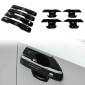8PCS Side Door Handle Bowl Overlay Cover Trim For Toyota Land Cruiser Prado J250 LC250 2024 2025