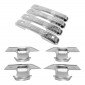 8PCS Side Door Handle Bowl Overlay Cover Trim For Toyota Land Cruiser Prado J250 LC250 2024 2025
