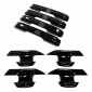 8PCS Side Door Handle Bowl Overlay Cover Trim For Toyota Land Cruiser Prado J250 LC250 2024 2025