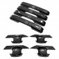 8PCS Side Door Handle Bowl Overlay Cover Trim For Toyota Land Cruiser Prado J250 LC250 2024 2025