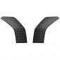 Matte Black Emblem Badge Anti-Scratch Plate Fender Sticker Cover Trim For Toyota Land Cruiser Prado J250 LC250 2024 2025