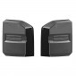 2PCS Smoke Black Rear Tail Light Lamp Cover For Toyota Land Cruiser Prado J250 LC250 2024 2025