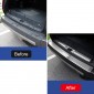 Only Fit For Hybrid!!!2PCS Stainless Steel Outer&Inner Rear Bumper Guard Sill Plate Protector For Toyota Land Cruiser Prado J250 LC250 2024 2025