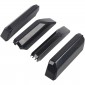 4PCS Black Style Roof Rack Rail End Cover Shell Replacement For Toyota Land Cruiser Prado J250 LC250 2024 2025