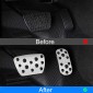 2PCS Aluminum Alloy Fuel Gas Brake Footrest Pedal Replacement For Toyota Land Cruiser Prado J250 LC250 2024 2025