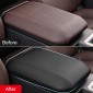 Center Console Armrest Leather Case Cover For Toyota Land Cruiser Prado J250 LC250 2024 2025