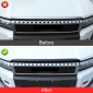 Matte Black Front Hood Bonnet Grille Overlay Molding Trim Toyota Land Cruiser Prado J250 LC250 2024 2025