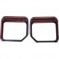 Rearview Side Door Mirror Overlays Cover Frame Decor For Toyota Land Cruiser Prado J250 LC250 2024 2025