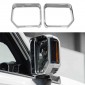 Rearview Side Door Mirror Overlays Cover Frame Decor For Toyota Land Cruiser Prado J250 LC250 2024 2025