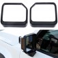 Rearview Side Door Mirror Overlays Cover Frame Decor For Toyota Land Cruiser Prado J250 LC250 2024 2025