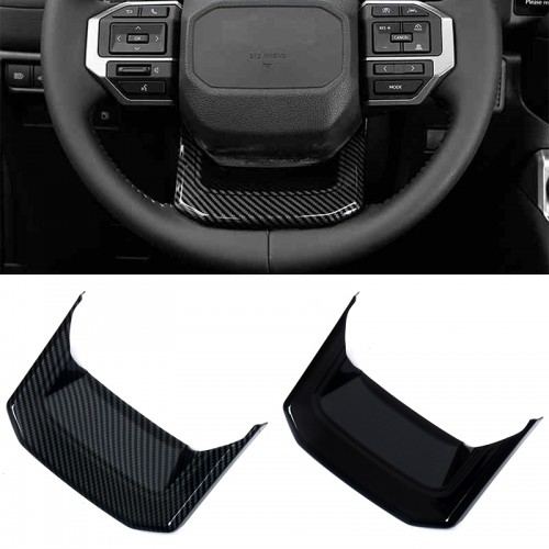 Interior ABS Steering Wheel Decor Cover Trim For Toyota Land Cruiser Prado J250 LC250 2024 2025