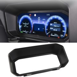 Matte Black Front Dashboard Frame Cover Trim For Toyota Land Cruiser Prado J250 LC250 2024 2025 Left Hand Driver