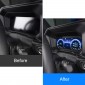 Matte Black Front Dashboard Frame Cover Trim For Toyota Land Cruiser Prado J250 LC250 2024 2025 Left Hand Driver