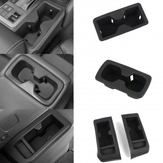 4PCS Interior Water Cup Holder Protection Cover For Toyota Land Cruiser Prado J250 LC250 2024 2025