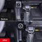 Side Gear Shift Panel Cover Trim For Toyota Land Cruiser Prado J250 LC250 2024 2025 Left-Hand Drive