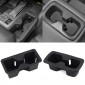 2PCS Front And Rear Water Cup Holder Tray Organizer For Toyota Land Cruiser Prado J250 LC250 2024 2025