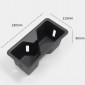 2PCS Front And Rear Water Cup Holder Tray Organizer For Toyota Land Cruiser Prado J250 LC250 2024 2025