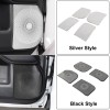 4PCS Stainless Steel Inner Door Speaker Cover For Toyota Land Cruiser Prado J250 LC250 2024 2025