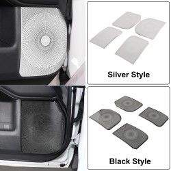 4PCS Stainless Steel Inner Door Speaker Cover For Toyota Land Cruiser Prado J250 LC250 2024 2025