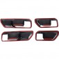 4PCS Inner Side Door Handle Bowl Cover For Toyota Land Cruiser Prado J250 LC250 2024 2025