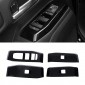 Not suitable for the North American version!!!4PCS Inner Door Armrest Window Lift Cover Trim For Toyota Land Cruiser Prado J250 LC250 2024 2025 