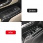 Not suitable for the North American version!!!4PCS Inner Door Armrest Window Lift Cover Trim For Toyota Land Cruiser Prado J250 LC250 2024 2025 