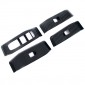 4PCS Inner Door Armrest Window Lift Cover Trim For Toyota Land Cruiser Prado J250 LC250 2024 2025 Left-Hand Drive