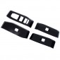 Not suitable for the North American version!!!4PCS Inner Door Armrest Window Lift Cover Trim For Toyota Land Cruiser Prado J250 LC250 2024 2025 