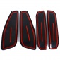 4PCS Interior Front And Rear Door Panel Cover Trim For Toyota Land Cruiser Prado J250 LC250 2024 2025
