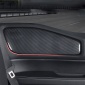4PCS Interior Front And Rear Door Panel Cover Trim For Toyota Land Cruiser Prado J250 LC250 2024 2025