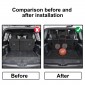 2PCS Front Windshield Sealing Strips Soundproof  And Cargo Net For Toyota Land Cruiser Prado J250 LC250 2024 2025
