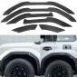 6PCS Front & Rear Wheels Fender Flares Protector Molding Trim For Toyota Land Cruiser Prado J250 LC250 2024 2025