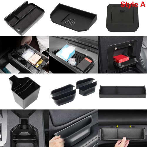 9PCS ABS Storage Box Car Accessories For Toyota Land Cruiser Prado J250 LC250 2024 2025