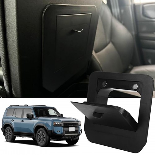 Black Center Console Armrest Hidden Storage Box Organizer For Toyota Land Cruiser Prado J250 LC250 2024 2025