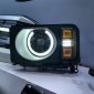 Round Front Headlight Assembly LED For Toyota Land Cruiser Prado J250 LC250 2024 2025
