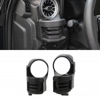 2PCS Drink Holder Set Driver & Passenger Side Air Outlet Water Cup Holder For Toyota Land Cruiser Prado J250 LC250 2024 2025 LHD