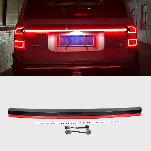 1PCS Rear Bumper trunk Tail Light LED For Toyota Land Cruiser Prado J250 LC250 2024 2025