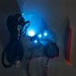 Ice Blue Light Footwell Ambient Light 2PCS For Toyota Land Cruiser Prado J250 LC250 2024 2025