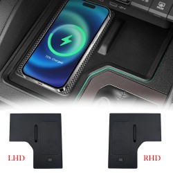 15W Car Central Control Wireless Charging For Toyota Land Cruiser Prado J250 LC250 2024 2025