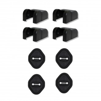 4PCS Door Lock Cover For Toyota Land Cruiser Prado J250 LC250 2024 2025/ Lexus GX 550 2024 2025