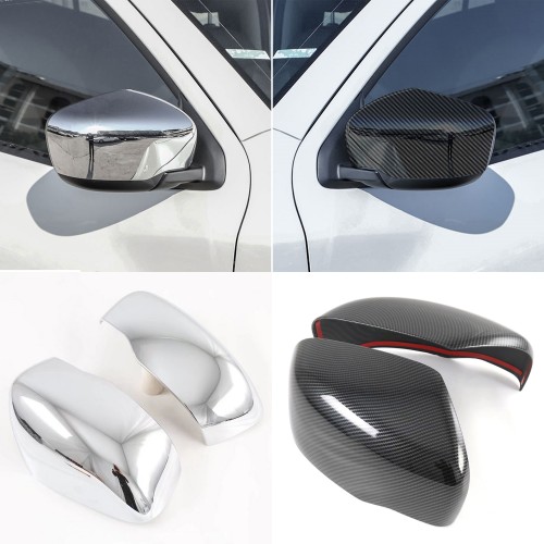 2PCS Rearview Side Mirror Cover Trim For Nissan Frontier 2022-2025 / Navara 2015-2022 2PCS Rearview Side Mirror Cover Trim For Nissan Frontier 2022-2025 / Navara 2015-2022