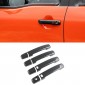 8PCS Carbon Style Door Handle Cover Trim For For Nissan Frontier 2022-2025