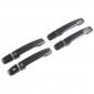 8PCS Carbon Style Door Handle Cover Trim For For Nissan Frontier 2022-2025