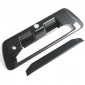 2PCS Carbon Style Tailgate Rear Door Handle Cover Trim For Nissan Frontier 2022-2025