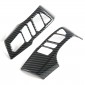 Carbon Style Interior ABS Steering Wheel Decor Cover Trim For Nissan Frontier 2022-2025