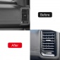 2PCS Carbon Style Side A/C Vent Overlay Cover Trim For Nissan Frontier 2022-2024