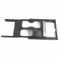Carbon Style Gear Shift Box Panel Cover Trim For Nissan Frontier 2022-2025 Left-Hand Drive