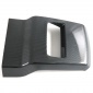 Carbon Style Interior Rear Armrest A/C Air Outlet Vent Cover Trim For Nissan Frontier 2022-2024